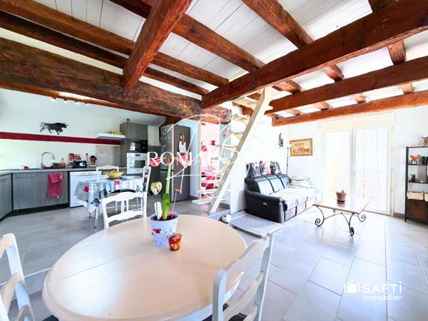 Maison 3 pièces de 84m2 sur 509m2 de terrain avec piscine