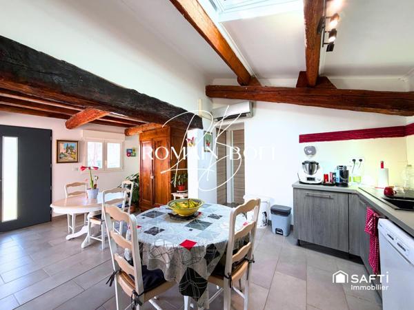 Maison 3 pièces de 84m2 sur 509m2 de terrain avec piscine