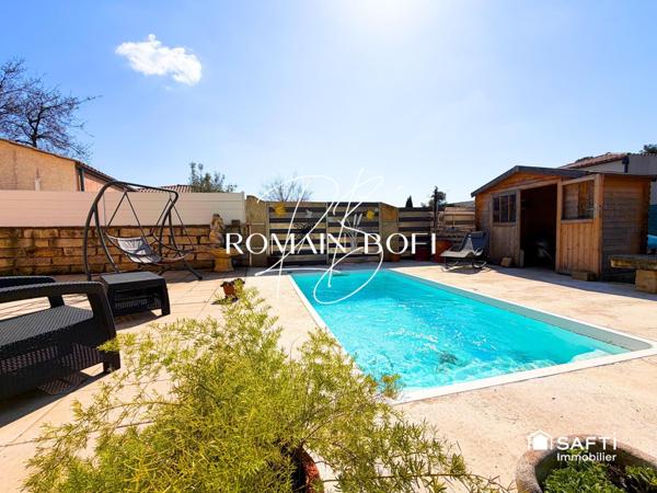 Maison 3 pièces de 84m2 sur 509m2 de terrain avec piscine