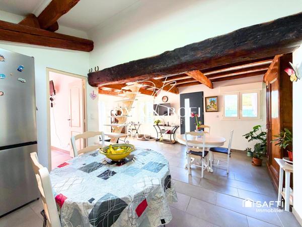 Maison 3 pièces de 84m2 sur 509m2 de terrain avec piscine