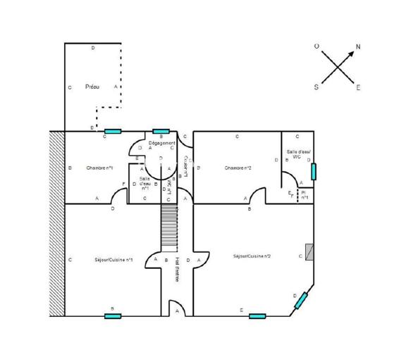 Immeuble à CLEGUEREC, 56480 - 5 pièces 189m²