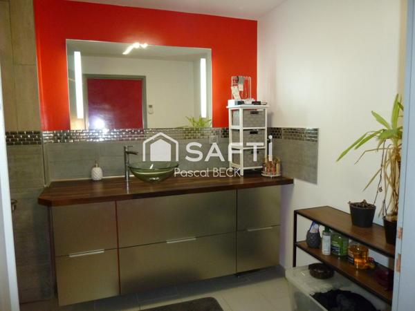 MAISON 86 m2  3 Pièces, 2 Chambres, Garage, cave