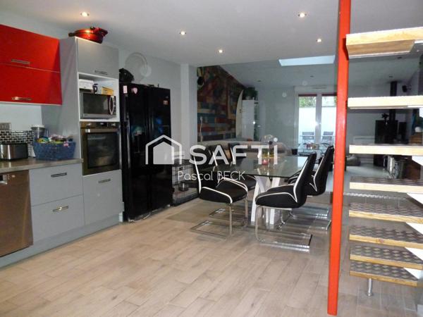 MAISON 86 m2  3 Pièces, 2 Chambres, Garage, cave