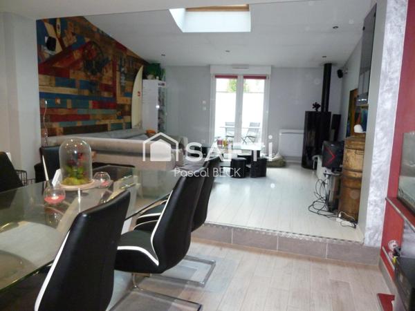 MAISON 86 m2  3 Pièces, 2 Chambres, Garage, cave