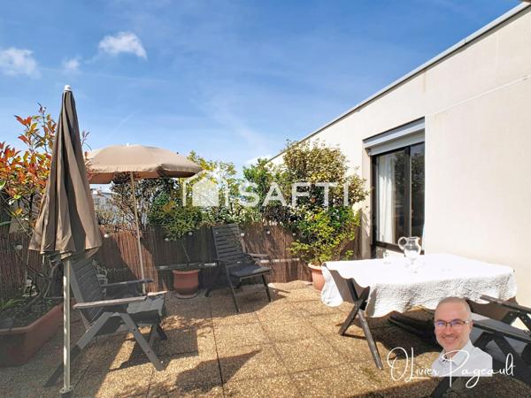 T4 en dernier étage + 45 m² d’extérieurs : bien rare !