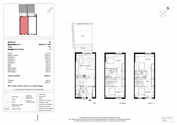 Maison à vendre 5 pièces 120,53 m² Saint-Ouen-sur-Seine