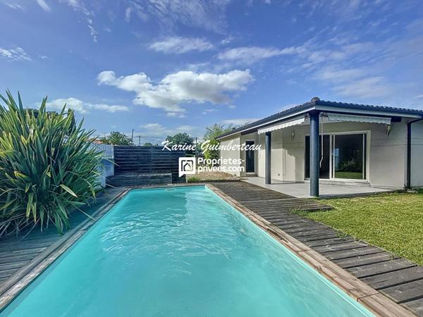 Pavillon de plain-pied - Galgon 108 m2 + jardin + piscine