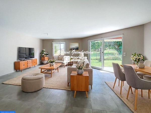 Pavillon de plain-pied - Galgon 108 m2 + jardin + piscine