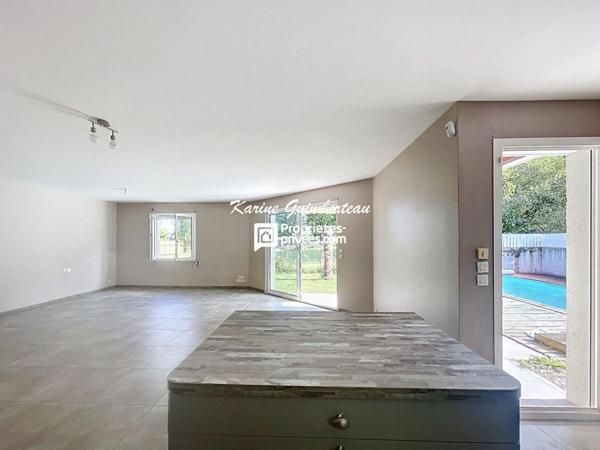 Pavillon de plain-pied - Galgon 108 m2 + jardin + piscine