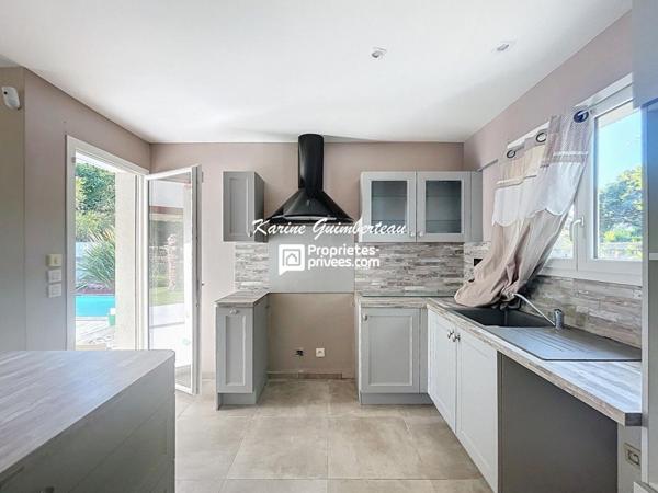 Pavillon de plain-pied - Galgon 108 m2 + jardin + piscine