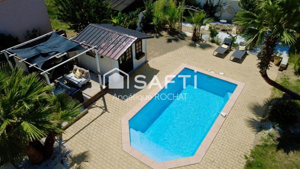 Magnifique Villa sur Corneilhan piscine sous sol intégrale 4 chambres