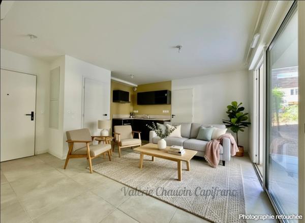 Appartement contemporain avec jardin privatif proche Arceaux