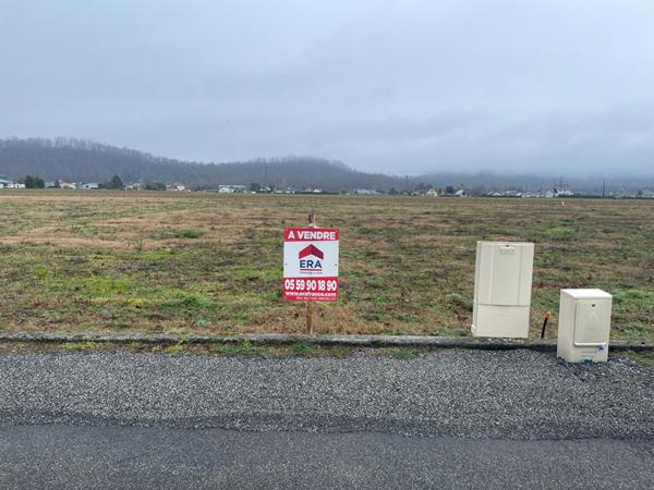 Bordes (64) : Terrain plat constructible de plus de 1000 m2