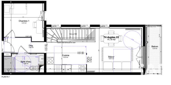 Appartement à vendre 4 pièces 79,76 m² Alfortville