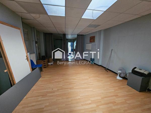 Immeuble de 273m2 avec local commercial+appartement