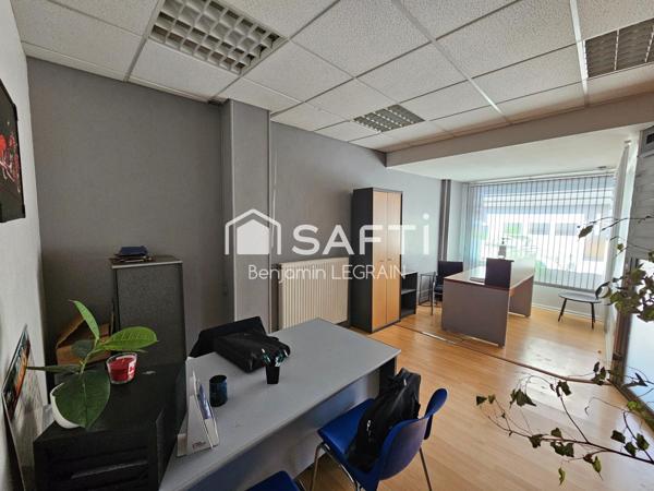 Immeuble de 273m2 avec local commercial+appartement