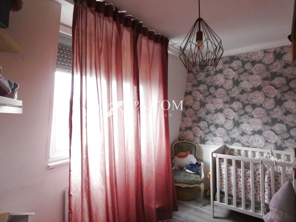 Maison semi-flamande 100m2 4 pièces garage Wattrelos (59150)