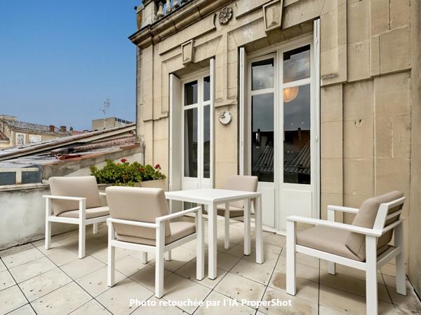 Agen, cœur de ville, appartement de charme T3 avec terrasse et parking