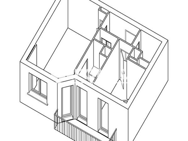 Location Studio 35.1 m² - 6 RUE DE LA BRIQUETERIE Eaubonne 95600