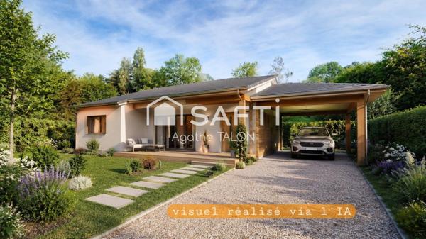 terrain de plus de 1800m2 constructible