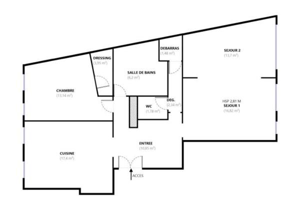 Appartement à vendre 2 pièces 88 m² Neuilly-sur-Seine