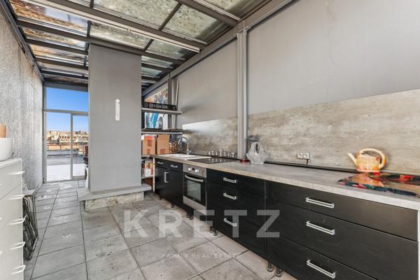 Penthouse de 90m2 avec 112m2 de terrasses de plain pied