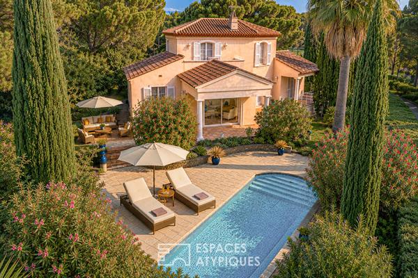 Une villa provençale au caractère affirmé en bordure de golf