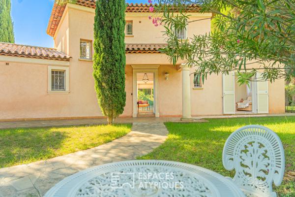 Une villa provençale au caractère affirmé en bordure de golf