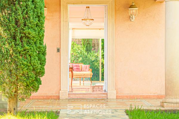 Une villa provençale au caractère affirmé en bordure de golf
