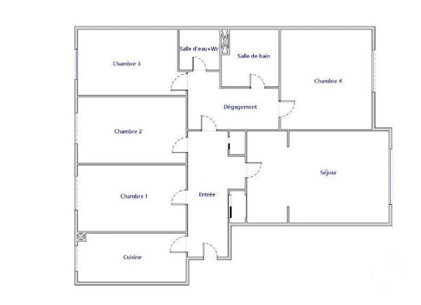 Appartement F5 à vendre  5 pièces - 117 m2 NEUILLY SUR SEINE - 92