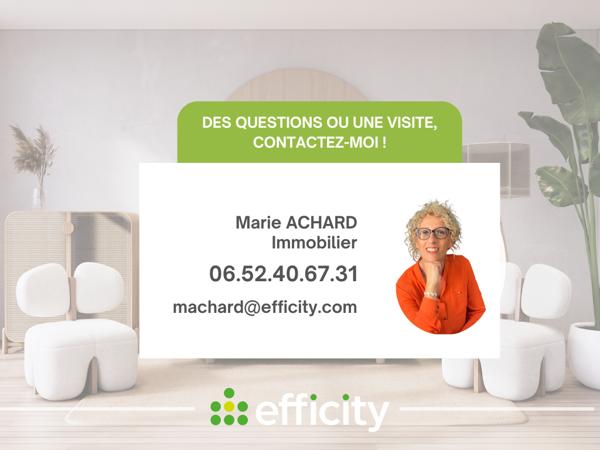 Maison 3 pièces - 60 m² Exclusivité efficity