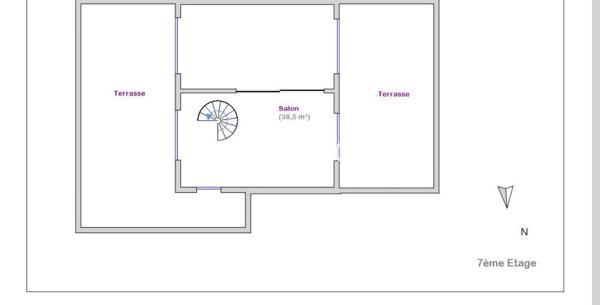 SAINT-BRIEUC CENTRE : DUPLEX - GARAGE - CAVE - TERRASSES AVEC VUE IMPRENABLE