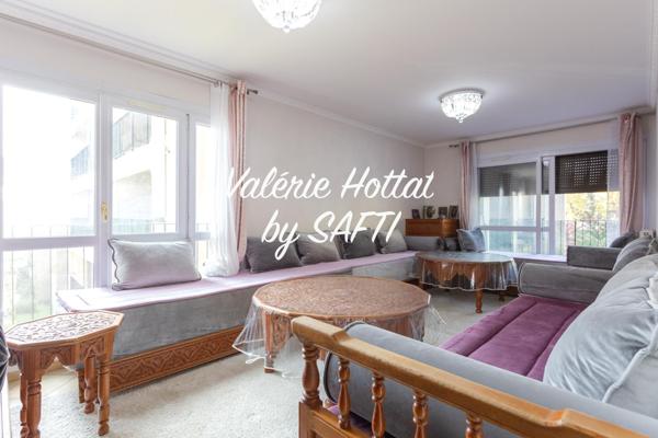 App. 3 chambres, exposé S/O, balcon, SANS travaux