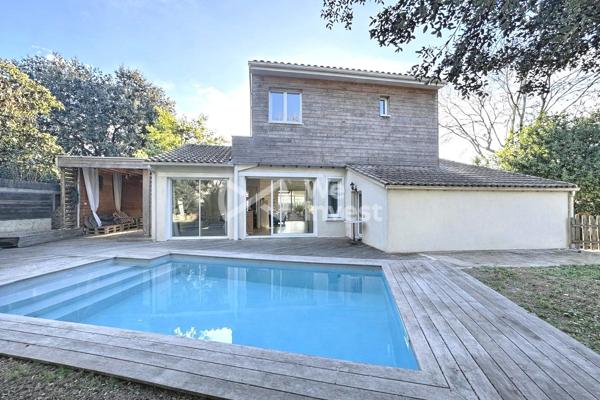 Maison 145m² avec piscine et jardin 680m²