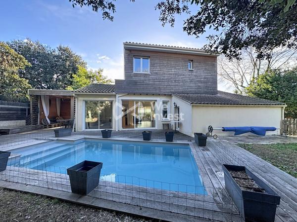 Maison 145m² avec piscine et jardin 680m²