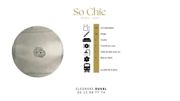 Appartement à vendre 1 pièce 34 m² Rouen