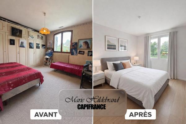 MAISON PLAIN-PIED 104m² – 3 CHAMBRES – GARAGE – JARDIN  + de 2900m²