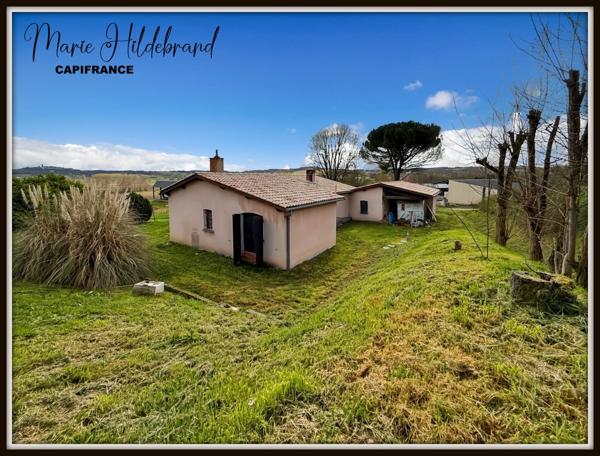 MAISON PLAIN-PIED 104m² – 3 CHAMBRES – GARAGE – JARDIN  + de 2900m²
