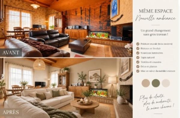 MAISON PLAIN-PIED 104m² – 3 CHAMBRES – GARAGE – JARDIN  + de 2900m²