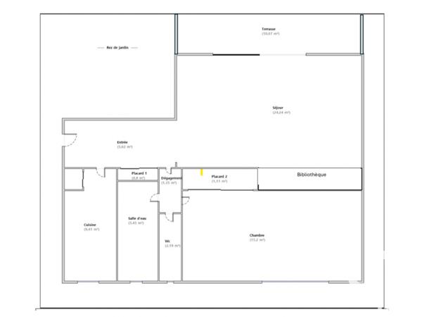 Appartement à vendre 2 pièces 64 m² Sanary-sur-Mer