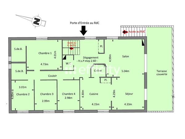 Appartement 6 pièces - 160 m² Exclusivité