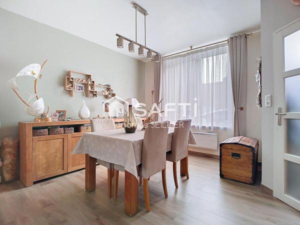 Jolie maison des années 30, 3 chambres, jardin et terrasse couverte – Leers centre