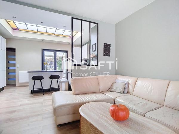 Jolie maison des années 30, 3 chambres, jardin et terrasse couverte – Leers centre