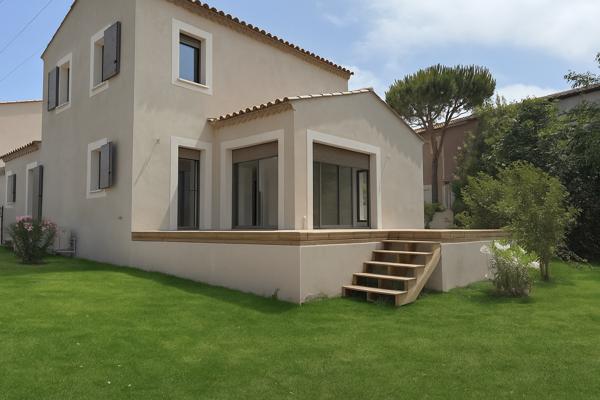 Maison neuve 111 m2 sur parcelle de 1570 m2