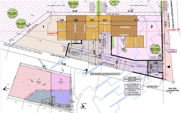 Maison neuve 111 m2 sur parcelle de 1570 m2