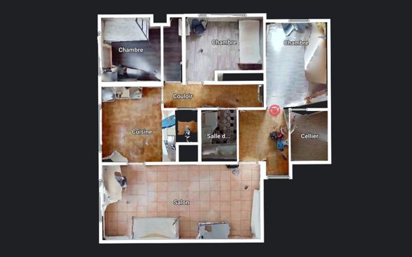 Appartement à vendre    5 pièces • 81 m2 Lyon 8