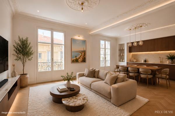 Vente Appartement de luxe Nice 4 Pièces 106.1 m²