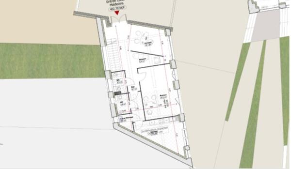 Murs commerciaux - Montbrison 102 m² - belle visibilité - idéal profession libérale ou commerce de proximité