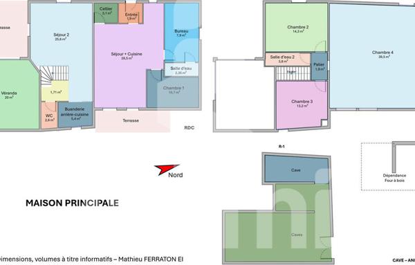 Maison de 215 m²