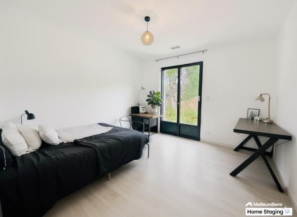 Maison Plain-Pied 125 m² – 4 Chambres – Garage indépendant de 50 m2– Terrain 2110 m² – Piscine